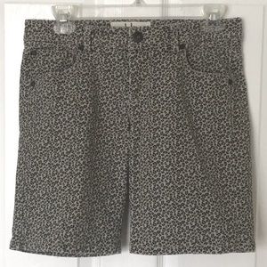 Lola denim Jean jeans shorts jr 5 leopard